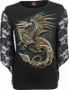 Celtic Dragon  - Rose Lace Longsleeve